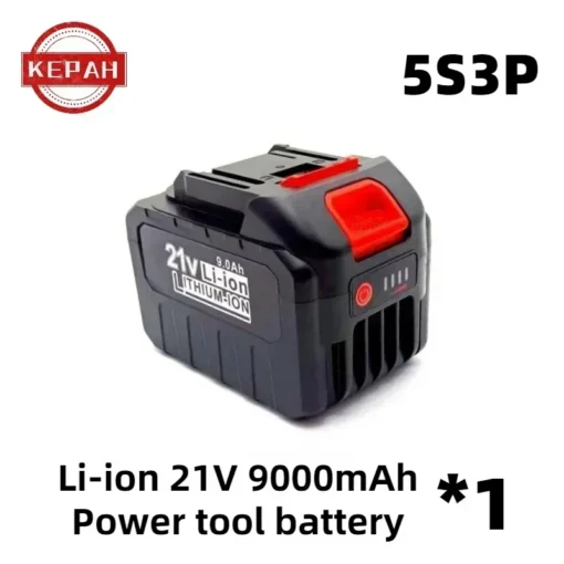 21V rechargeable lithium-ion power tool battery 3000mAh, 6000mAh, 9000mAh, 5S2P, 5S3P,Makita Tool lithium-ion 18650 battery - Image 8